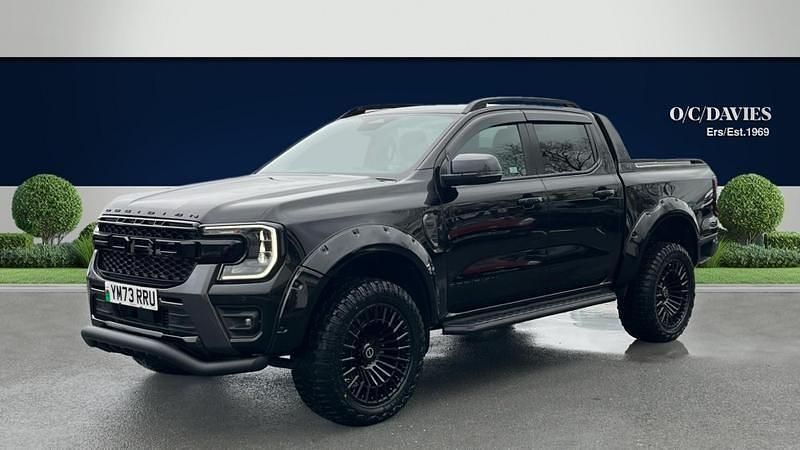 Begagnad Ford Ranger Wildtrack 2023 Svart Pickup