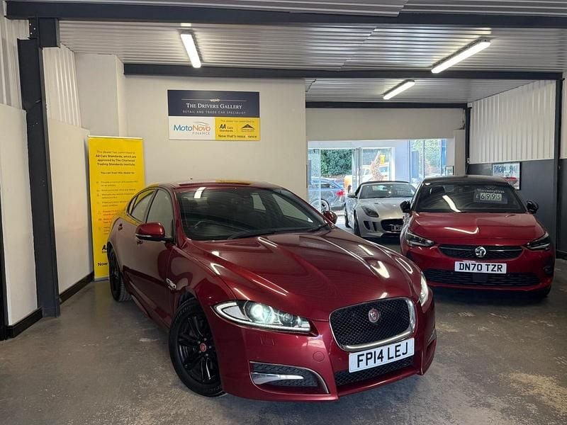 Red Used 2014 Jaguar XF R-Sport Sedan | £4,750 (Fair price) - Image 1/4