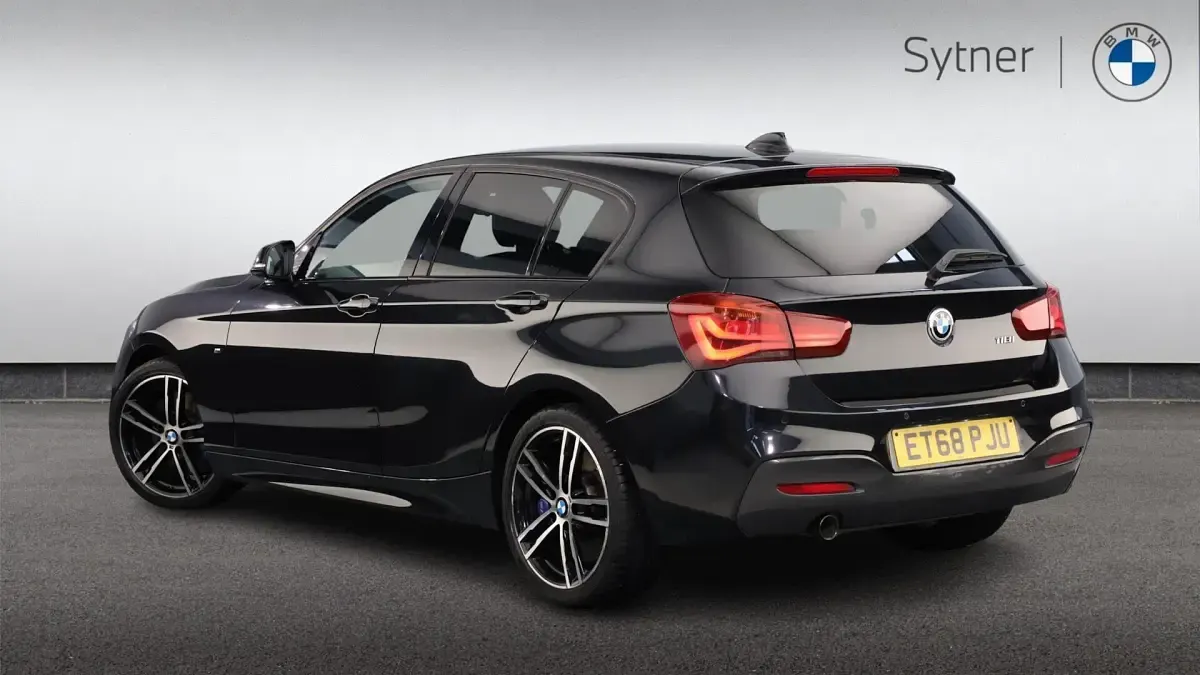 Used BMW 118 M Sport 134 HP (98 kW) 2018 Black Hatchback