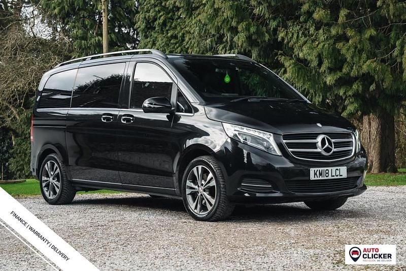Used Mercedes V250 2018 Black MPV
