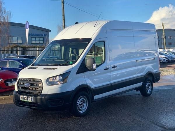 Usado Ford Transit 130 HP (95 kW) 2023 Branco Van