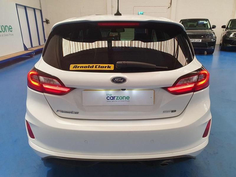 Used Ford Fiesta ST-Line X 125 HP (91 kW) 2023 White Hatchback