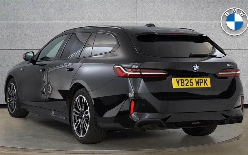 Used BMW 520 M Sport 208 HP (152 kW) 2025 Black Estate