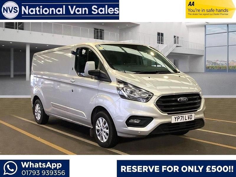 Used Ford Transit Custom Limited 130 HP (95 kW) 2021 Silver Van