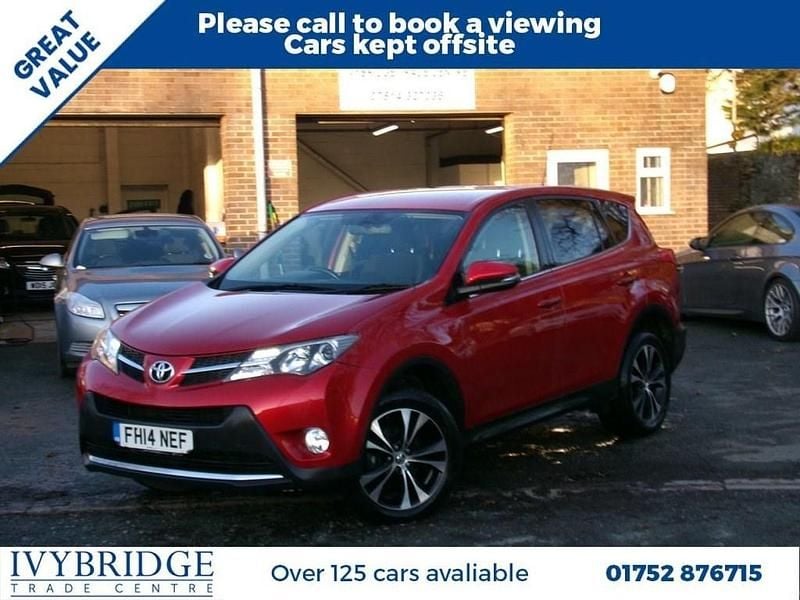 Red Used 2014 Toyota RAV4 SUV | £5,695 (Fair price) - Image 1/2