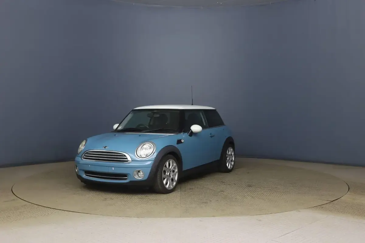 Usado Mini Cooper Hatch 2008 Azul Utilitario