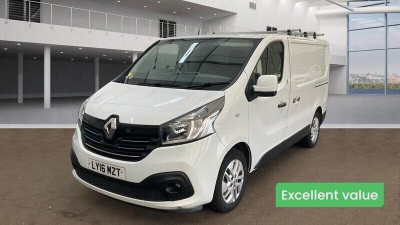 White Used 2016 Renault Trafic Van | £7,994 (Good price) - Image 1/4