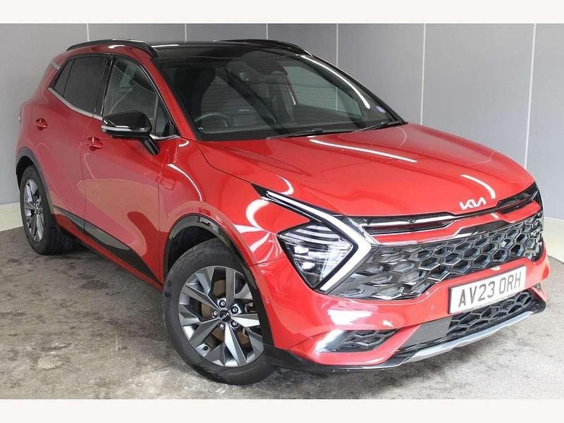 Red Used 2023 Kia Sportage GT-Line S SUV | £27,995 (Good price) - Image 1/4