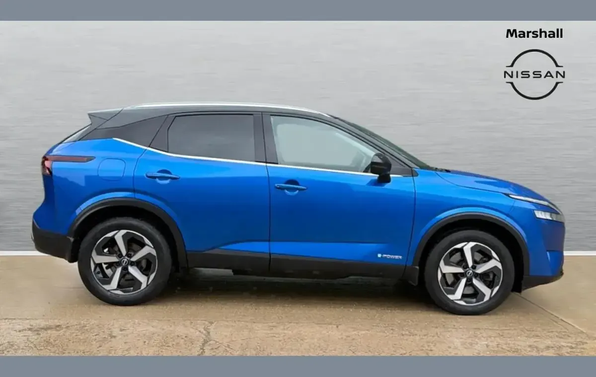 Used Nissan Qashqai N-Connecta 190 HP (139 kW) 2023 Blue SUV