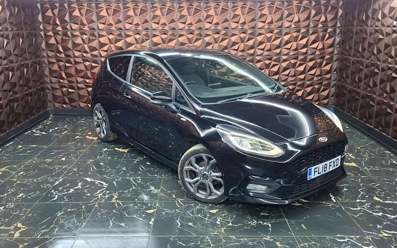 Used Ford Fiesta ST-Line 101 HP (74 kW) 2018 Black Hatchback