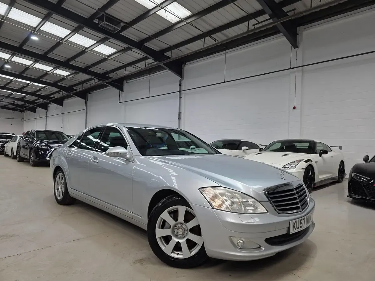 Used Mercedes S280 2007 Silver Sedan