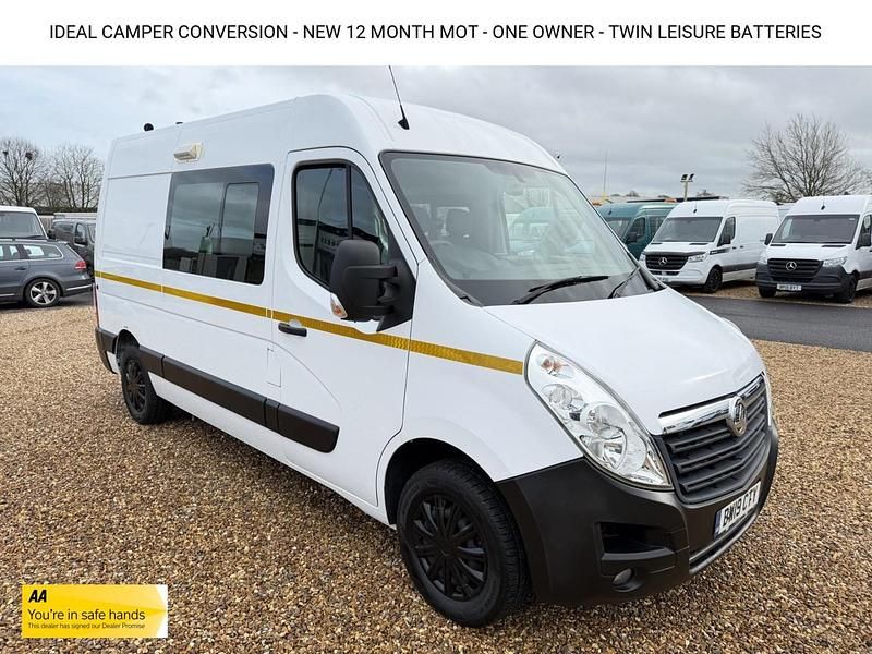 Used Vauxhall Movano 130 HP (95 kW) 2019 White MPV