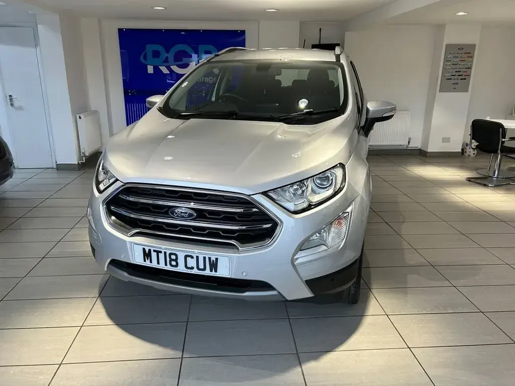 Używany Ford Ecosport Titanium 125 KM (91 kW) 2018 Srebrny SUV