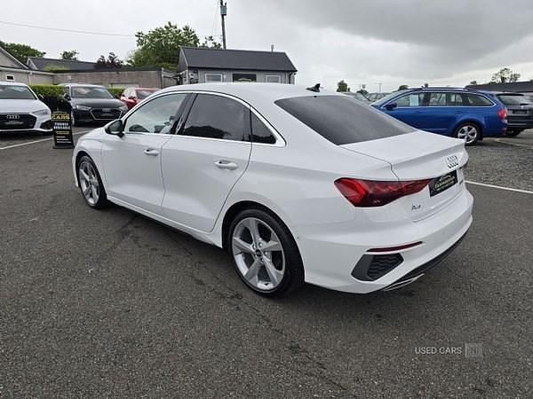 Used Audi A3 S-Line 2021 White Sedan