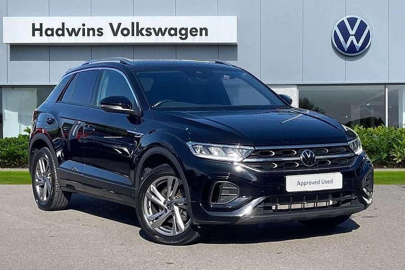 Black Used 2024 VW T-Roc R-line SUV | £23,995 (Fair price) - Image 1/4