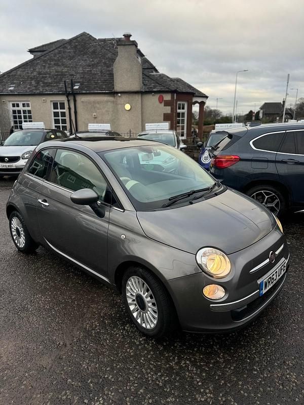 Used Fiat 500 Lounge 69 HP (50 kW) 2013 Grey Hatchback