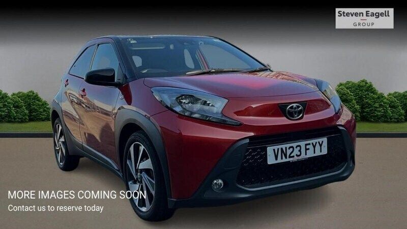 Red Used 2023 Toyota Aygo Hatchback | £13,232 (Fair price) - Image 1/2