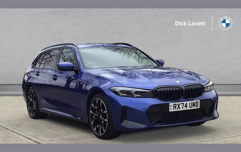 Blue Used 2024 BMW 320 M Sport Estate | £34,995 (Expensive) - Image 1/4