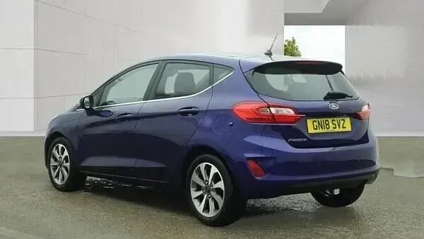 Used Ford Fiesta Titanium 2018 Blue Hatchback