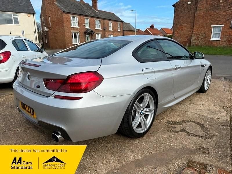Used BMW 640 M Sport 308 HP (226 kW) 2012 Silver Coupe