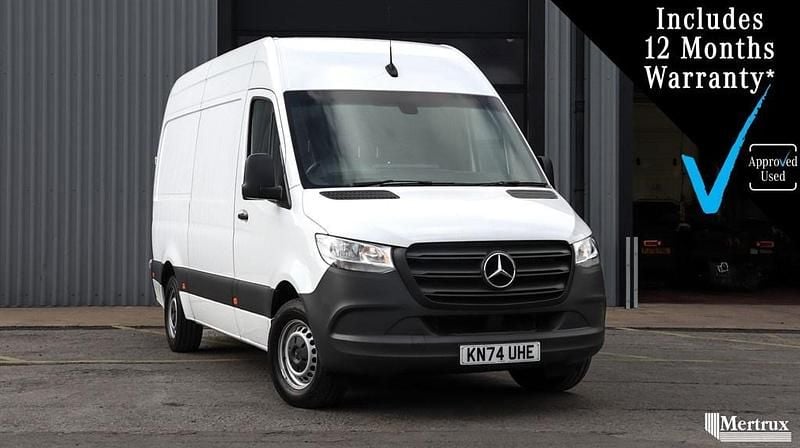 White Used 2024 Mercedes Sprinter Progressive Van | £33,950 (Expensive) - Image 1/4
