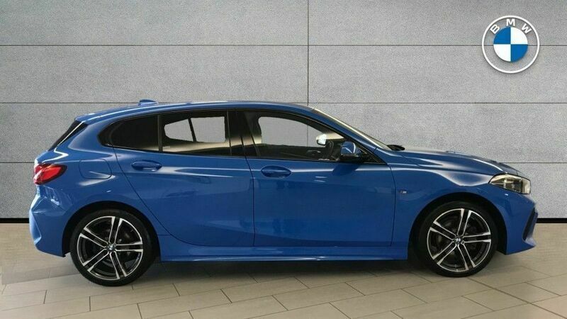 Used BMW 116 M Sport 114 HP (83 kW) 2021 Blue Hatchback