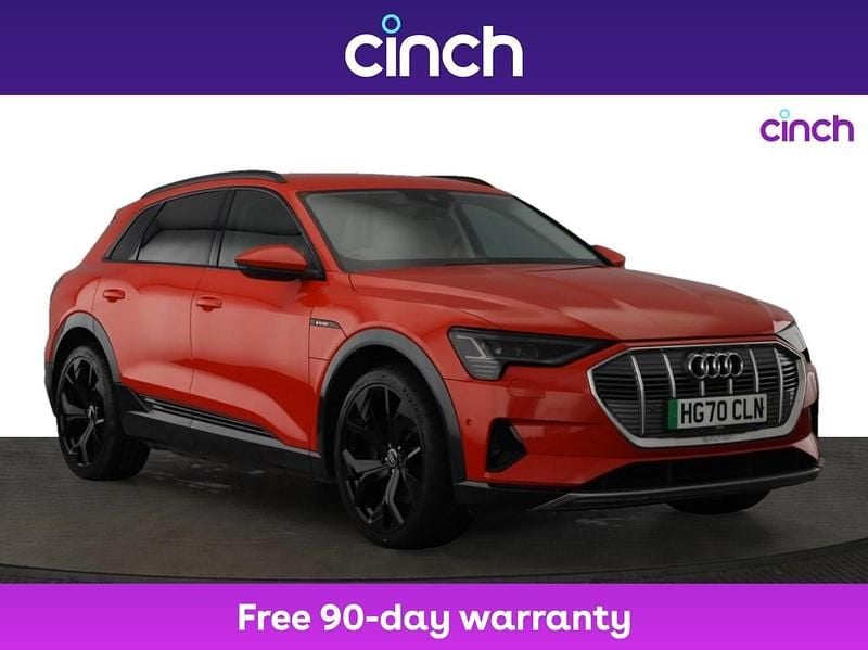 Red Used 2020 Audi e-tron Design SUV | £19,849 (Fair price) - Image 1/3