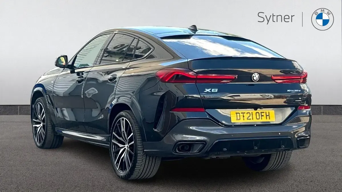 Used BMW X6 M Sport 282 HP (207 kW) 2021 Black SUV