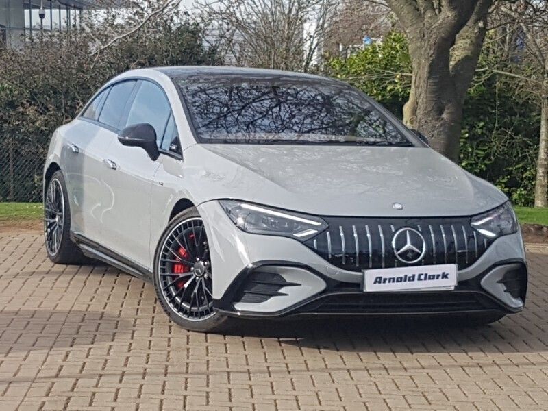 Grey Used 2024 Mercedes EQE AMG 53 Edition Sedan | £61,998 - Image 1/4