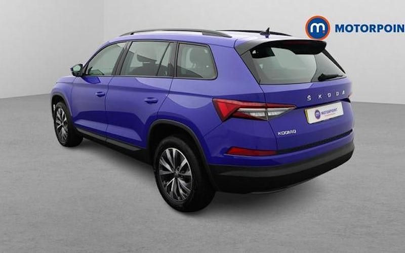 Used Skoda Kodiaq SE Drive 150 HP (110 kW) 2023 Blue SUV