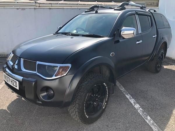 Used Mitsubishi L200 158 HP (116 kW) 2007 Black Pickup