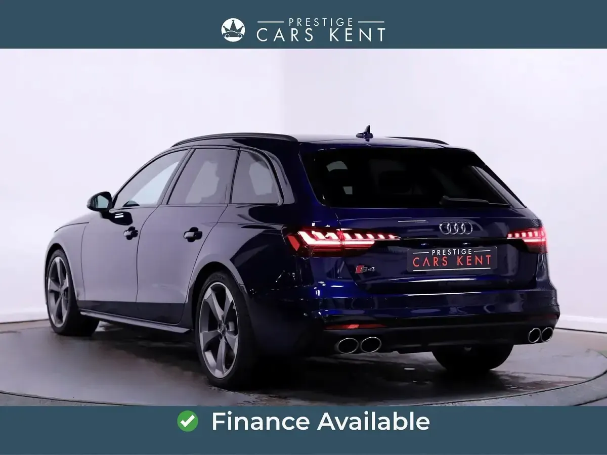 Used Audi S4 Black Edition 347 HP (255 kW) 2020 Blue Estate