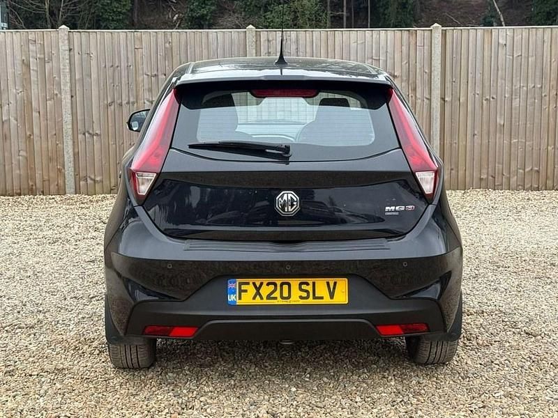 Used MG MG3 Excite 106 HP (77 kW) 2020 Black Hatchback