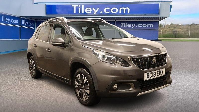 Grey Used 2018 Peugeot 2008 Allure SUV | £6,990 (Fair price) - Image 1/2