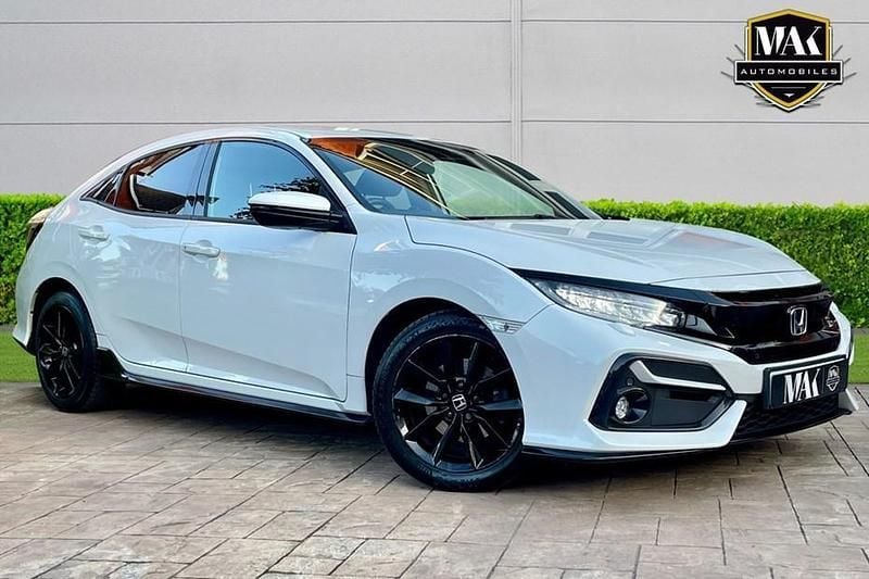 White Used 2021 Honda Civic Sport Hatchback | £11,290 (Super price) - Image 1/1