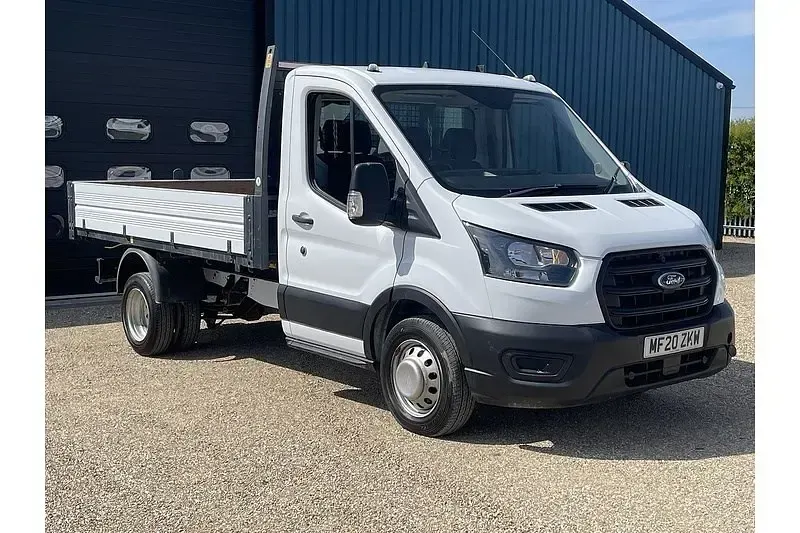 Begagnad Ford Transit 130 HK (95 kW) 2020 Vit Cab