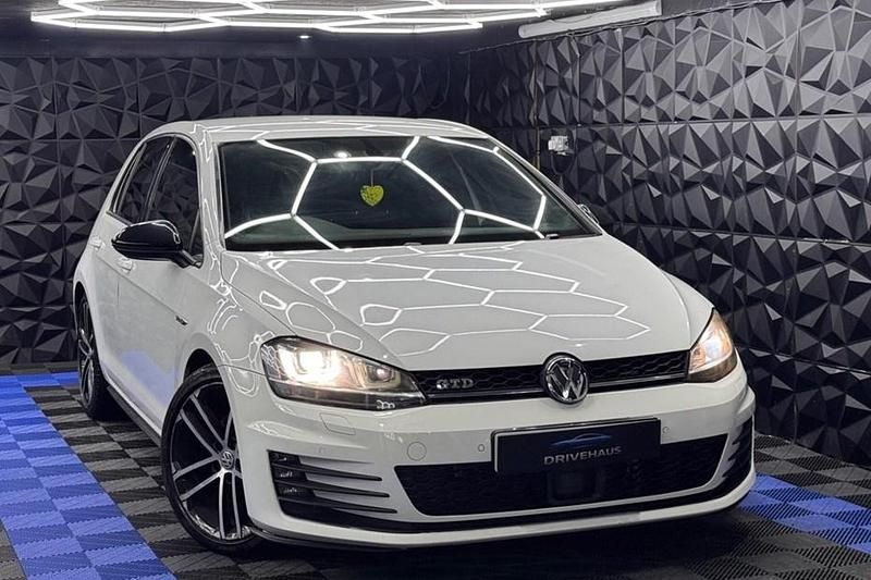 Used VW Golf VII GTD 2016 White Hatchback