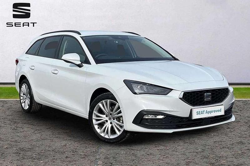 White Used 2024 Seat Leon SE Dynamic Estate | £18,995 (Expensive) - Image 1/4