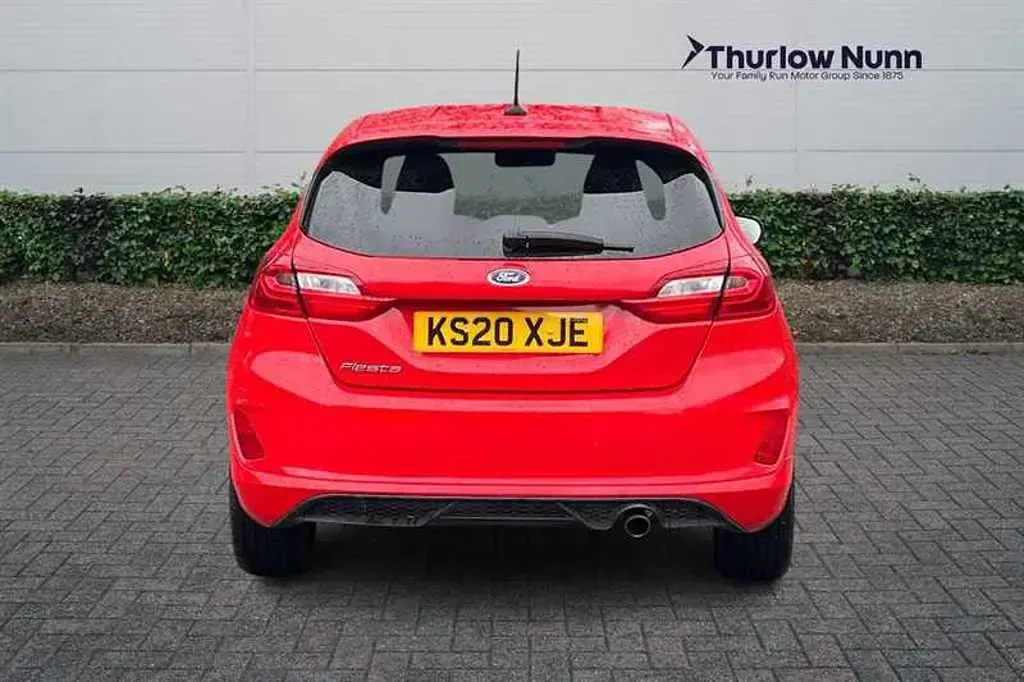 Used Ford Fiesta ST-Line 95 HP (69 kW) 2020 Red Hatchback