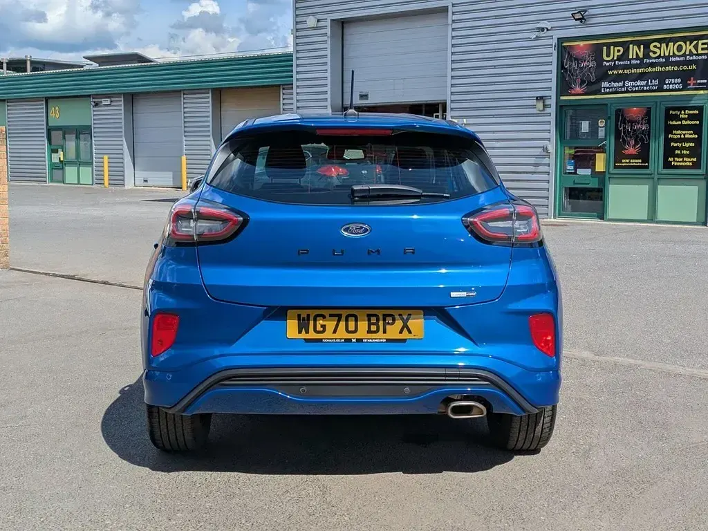 Used Ford Puma ST-Line 125 HP (91 kW) 2020 Blue SUV