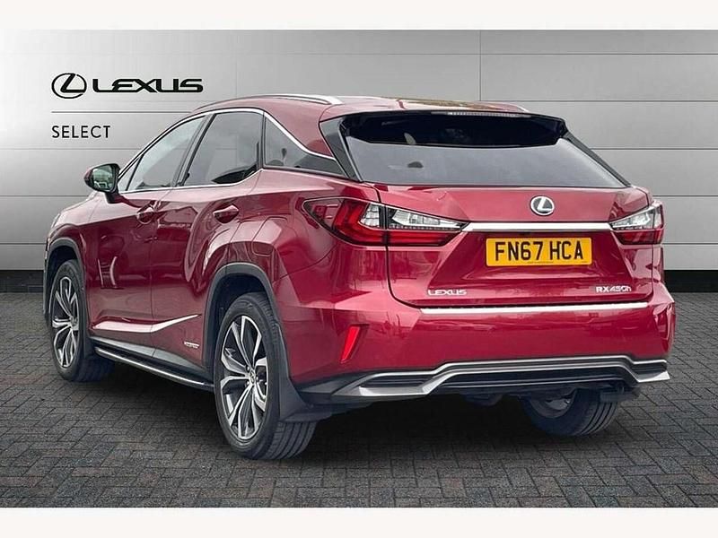 Used Lexus RX450h Luxury Line 313 HP (230 kW) 2017 Red SUV