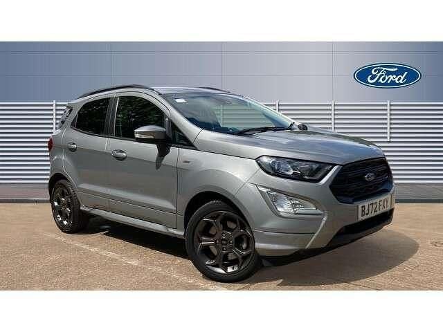 Silver Used 2022 Ford Ecosport ST-Line SUV | £12,173 (Fair price) - Image 1/4