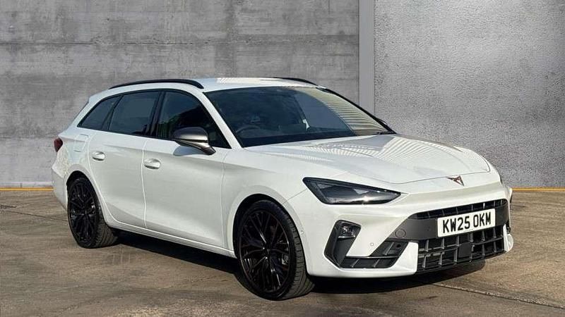 White New 2025 Cupra Leon Estate | £28,990 (Good price) - Image 1/4