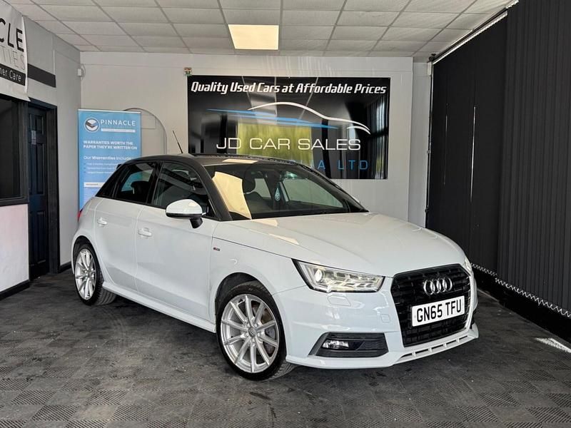 Used Audi A1 Sportback S-Line 2015 White Hatchback