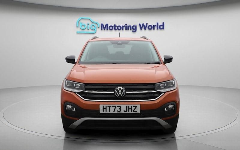 Used VW T-Cross Black Edition 110 HP (80 kW) 2024 Orange SUV