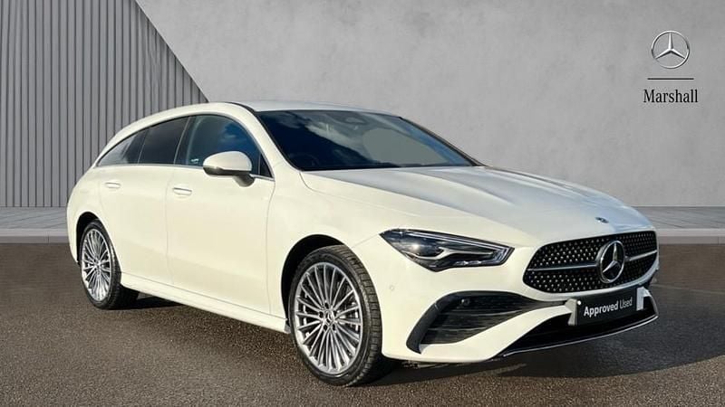 Polar white Used 2024 Mercedes E250 AMG Line Premium Estate | £27,750 (Super price) - Image 1/4