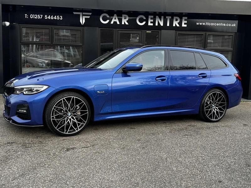 Used BMW 330e M Sport 2021 Blue Estate