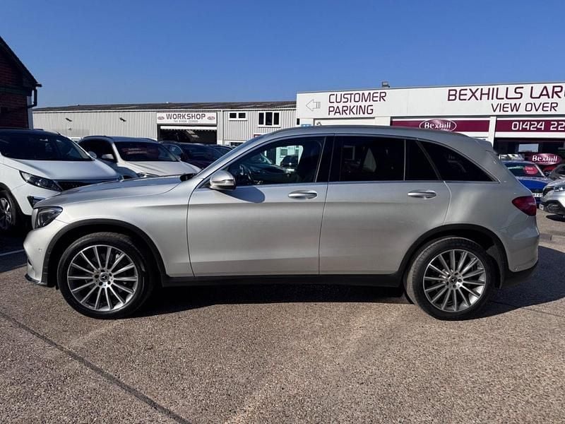 Used Mercedes GLC250 AMG Line Premium 2018 Silver Estate