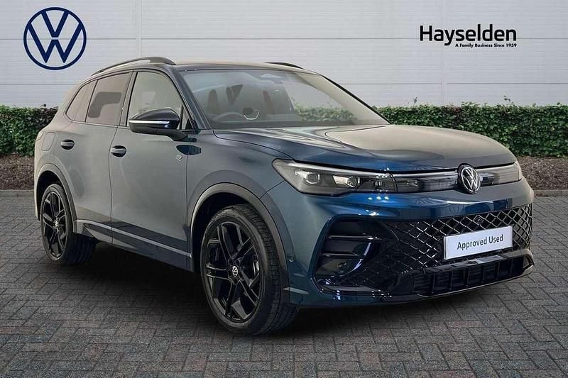 Blue Used 2025 VW Tiguan R-line SUV | £34,985 (A bit pricey) - Image 1/4