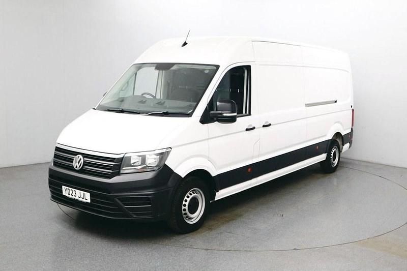 White Used 2023 VW Crafter Trendline Van | £18,490 (Super price) - Image 1/4